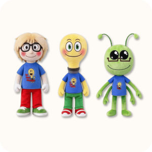 Fact Attack Adventures Plush 3PCS
