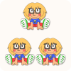 Facty Plush 3PCS